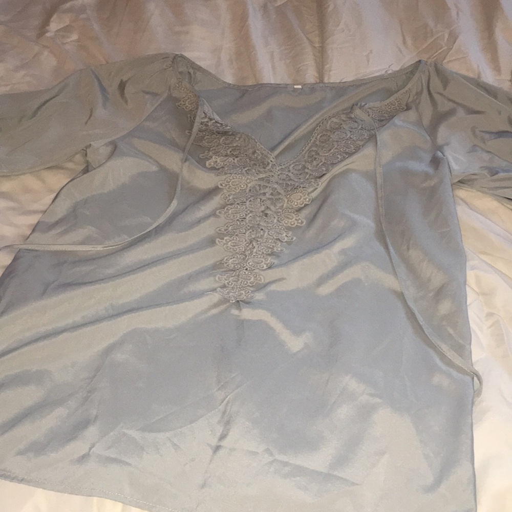 Long sleeve blouse